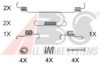 OJD 1050018 Accessory Kit, brake shoes